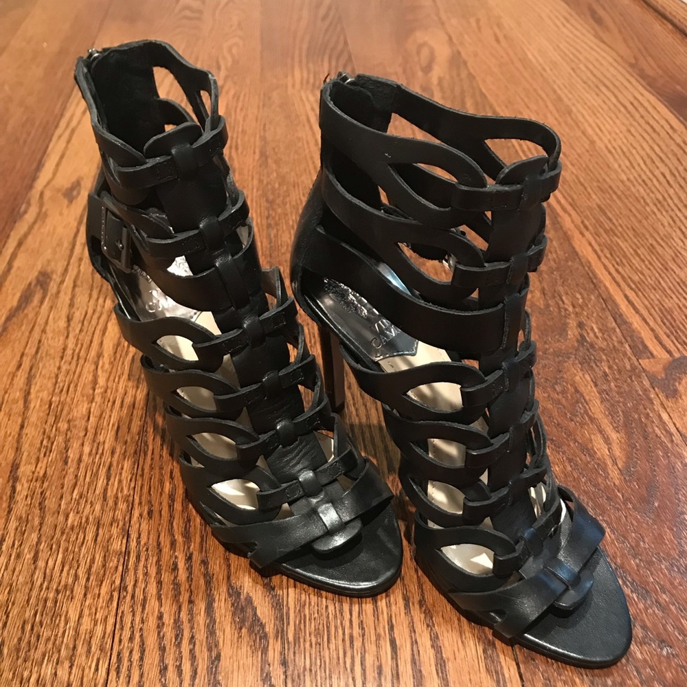 Vince Camuto Gladiator Heels. Size 8